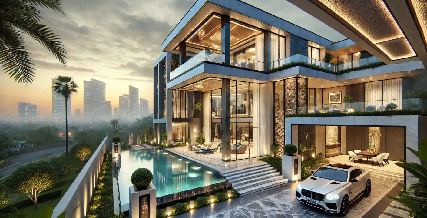 High-end real estate in Abuja with top-tier security and world-class amenities.